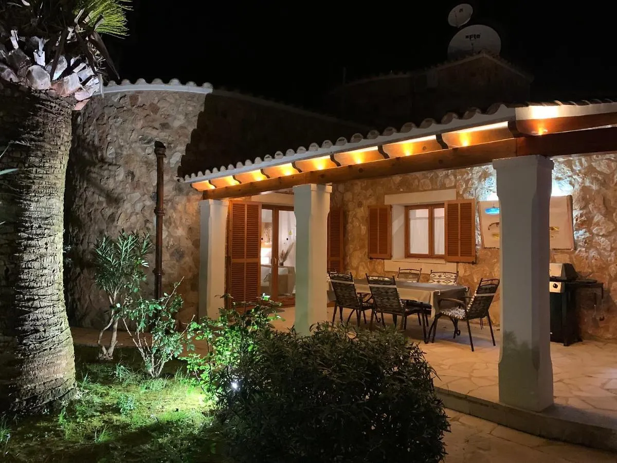Villa Sanchez In Strandnahe Mit Pool, Jacuzzi, Klima, Wifi, Gas Bbq Santanyi